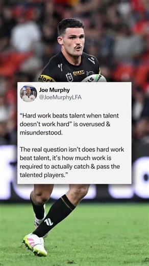 League Fit Academy • Rugby League Coaching on Instagram: "Talent gives people a head start. But research over decades shows that without effort, that head start doesn’t amount to much. Studies on deliberate practice (Ericsson and others) prove that consistent, focused effort over thousands of hours is what separates those with ability from those who become elite. The “10,000-hour rule” gets thrown around a lot — but the real key isn’t the number, it’s the quality of those hours: 👉 Working on we