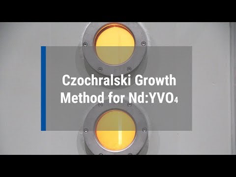 Czochralski Growth of Nd:YVO4 Crystals: Watch the Process in Action