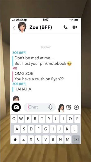 Her Secret Crush😳 #text #textingstory #redditstories #minecraftparkour #gf #boyfriend #youtubeshorts