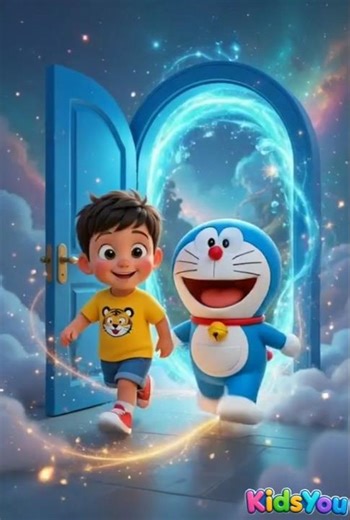 Chintu Meets Doraemon 😍 | Magical Candy World Adventure 🍭 | Kids Fun Story #doraemon