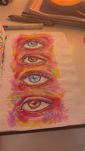 Exploring Artistic Techniques for Eye Drawings