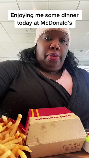 Enjoying Dinner at McDonald's Mukbang with Bacon Ranch Burger and Fries