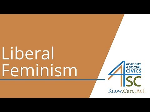 Liberal Feminism: Freedom From Within the System - Feminism Series | Academy 4 Social Change