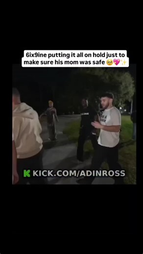 streamingclips 🎮 on Instagram: "In a moment that melted the hearts of fans everywhere, 6ix9ine showed what family truly means 🥹❤️🔥. Without hesitation, he dropped everything to make sure his mom got home safely, proving that no matter the chaos around him, family always comes first. Viewers were quick to notice the pure love and care in his actions — a side rarely highlighted in the headlines. The clip instantly went viral, with fans praising the rapper for prioritizing his mom’s safety over