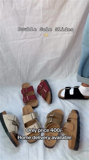 Premium Quality Double Sole Chappal Available for Delivery