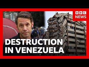 On the ground in Venezuela after deadly earthquakes | BBC News