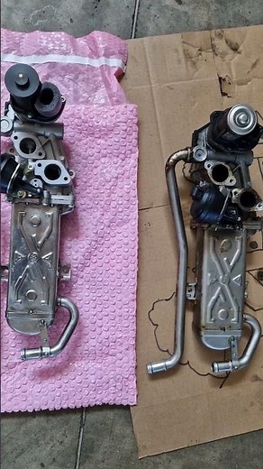 VAG VW Audi Skoda Seat 1.6TDI CAYC engine EGR replacement - removal & install - on channel! #shorts