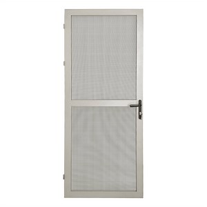 Pillar 2032 x 813mm Surfmist Left Hinge Metric Security Screen Door
