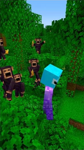 NO ROBES la BANANA al MONO en Minecraft 😱