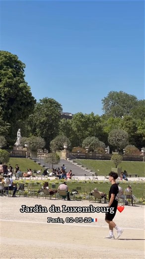 France Paris jardin du Luxembourg beautiful views #shorts #shortvideo #trending #viral