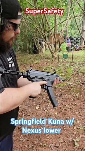 Springfield Kuna paired with Nexus lower and Super Safety #brrrt #frttt #ss #