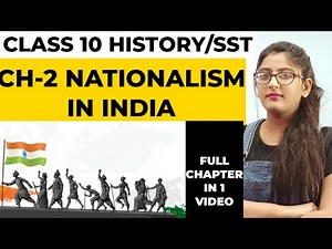 Nationalism In India Class 10 by Simran Sahni/Full Chapter Explanation In One Video