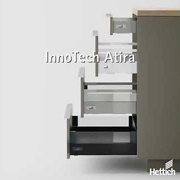 Hettich InnoTech Atira Drawer System I Effortless magic