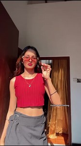 7K views · 60 reactions | Red Crop Top 殺殺 Free Delivery 﫣﫣 | Frocks & Me | Facebook