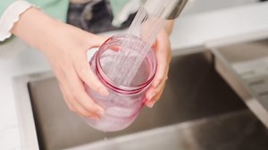 Yinder 12 Pcs 32 oz Colored Mason Jars Glass Mason Jars with Lids Glass Wide Mouth Canning Jar Not Allowed Dishwasher (Cute Colors)