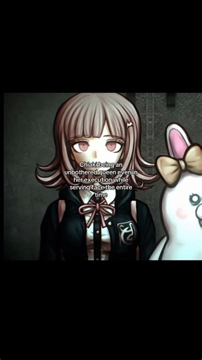 Chiaki’s Unbothered Execution in Danganronpa