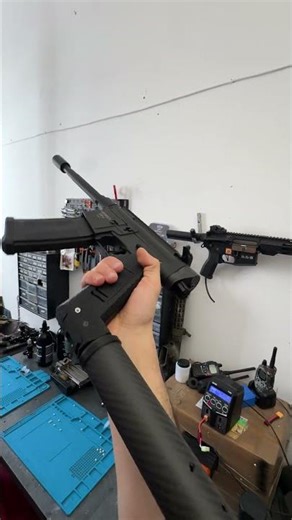 New project for AEG BUILD speedsoft style #airsoft #softair #speedsoft