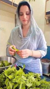 Husband favorite Alu palak sabji