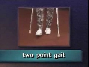 How to use crutches: Gaits using Crutches