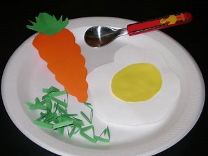 How to make Paper Food - EP - simplekidscrafts - simplekidscrafts