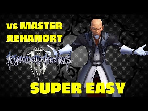 HOW TO BEAT DATA MASTER XEHANORT EASY!!! KINGDOM HEARTS 3 DLC BATTLE GUIDE AND STRATEGIES