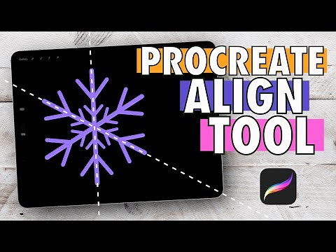 Finally! Procreate Alignment and Snapping Tool 👌🏼