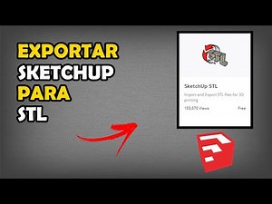 Export SketchUp Projects to STL