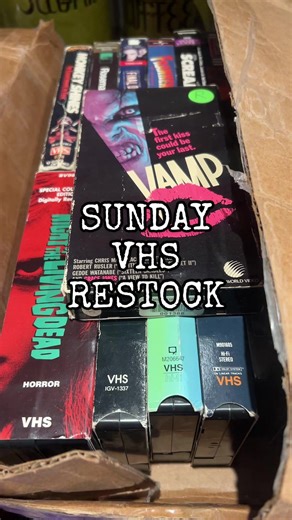 Adding to the shop tomorrow! #vhs #thrift