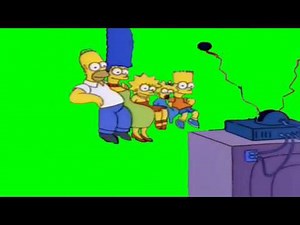 The Simpsons Couch Gag (GREENSCREEN)