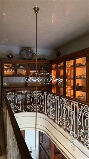 45K views · 1.5K reactions | Welcome to the Butler's Pantry at The Elms ‍ | Newport Mansions | Facebook