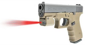 LaserLyte Red Center Mass Sporting a Tan