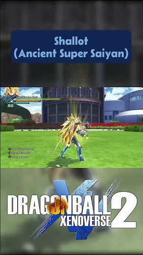 NEW Transforming Shallot (Ancient Super Saiyan) Showcase #dragonball #xenoverse2fanseries #shallot