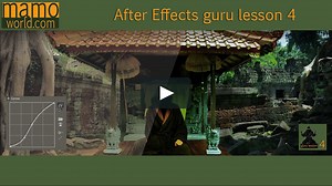 After Effects Beginner Tutorial: Guru Lesson 4 (Curves Effect & Color Correction)