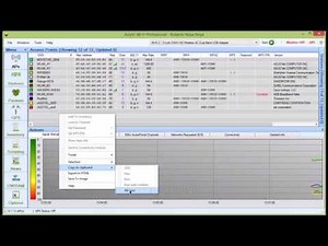 How to create WLAN Reports with access points and clients?