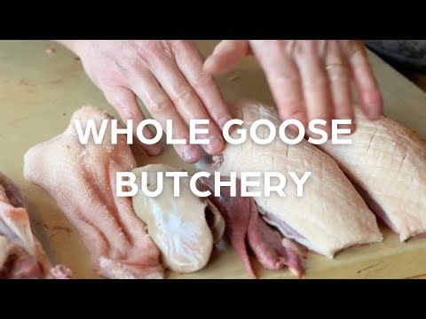 How I cook my Christmas Goose - Whole Goose Butchery