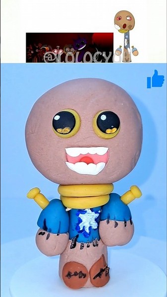 Sprunki 🎵 I Made Kick The Buddy 🧸 With Clay 🟤🔵 Kick The Buddy Game 🎮 #sprunki 🎶