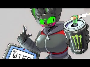 Monster Energy Girl Interesting Invention ArzyParzy Comic Dub