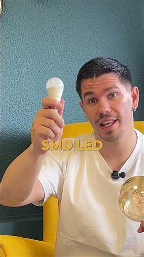 Not all LED bulbs are created equal. SMD vs. Filament #lighting #bulb #decoration