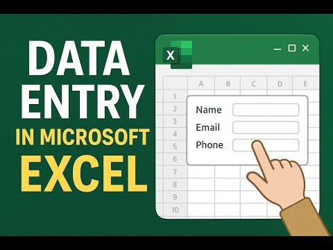 Excel: The Data Entry Form You Didn't Know You Needed
