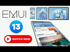 Huawei EMUI 13 New Widgets Video