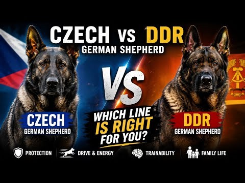 Czech vs DDR German Shepherd Which Line Is Right for You?