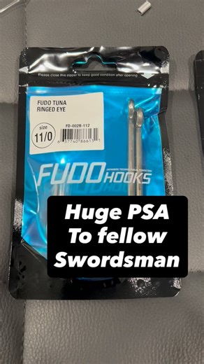 31 reactions | Huge PSA to fellow swordsman on the west coast that fish the pre rigged squids like the commercial fisherman. Increase your hookup ratio with this rig. | Swordfish Gear | Facebook
