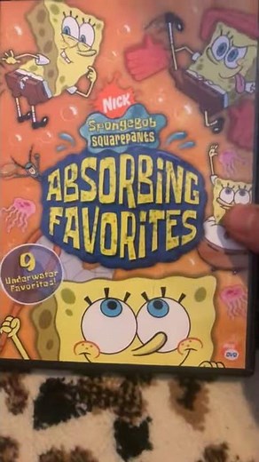Spongebob absorbing favorites dvd