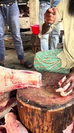 Amazing beef leg cutting exprience by best knife.