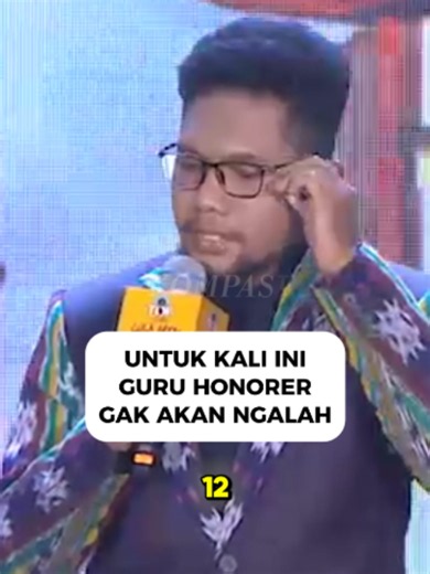 Sebagai guru honorer yang selalu mengalah, kali ini @muk_minus AKAN LAWAN! 🫣💥 Jangan lewatkan keseruan Grand Final SUCI12, Sabtu, 6 Juni 2026 pukul 21.30 WIB hanya di KompasTV dan Youtube Stand Up KompasTV! #SUCI12 #GrandFinalSUCI12 #StandUpComedyIndonesia #SUCIKompasTV