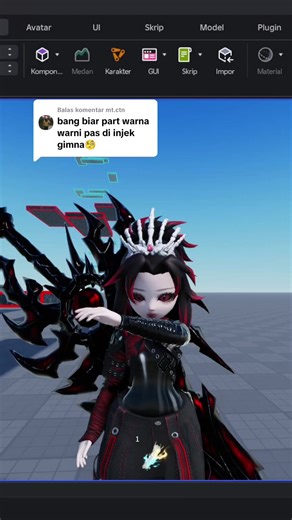 Membalas Script Warna-Warni Tanpa Beban di Roblox Studio