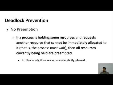 Session 21 Deadlock Prevention