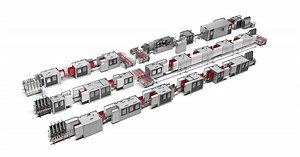 Ski production line of Fill Machine Engineering