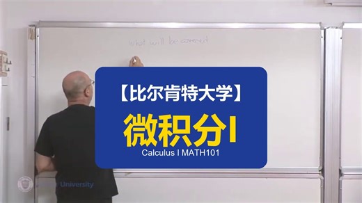 【比尔肯特大学】微积分I | Calculus I MATH101