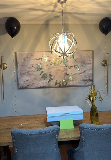 Decorating for My Husband’s Birthday Celebration